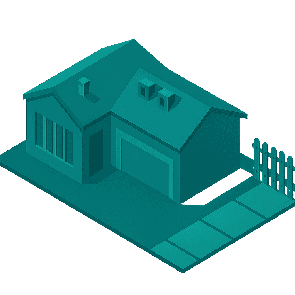 3D house model